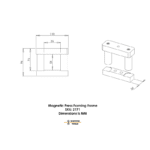 Magneettinen prässimuovauskehys Durston - Image 2