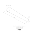 Pieni pyöreä rannekorupinna 25-50 mm - Image 2