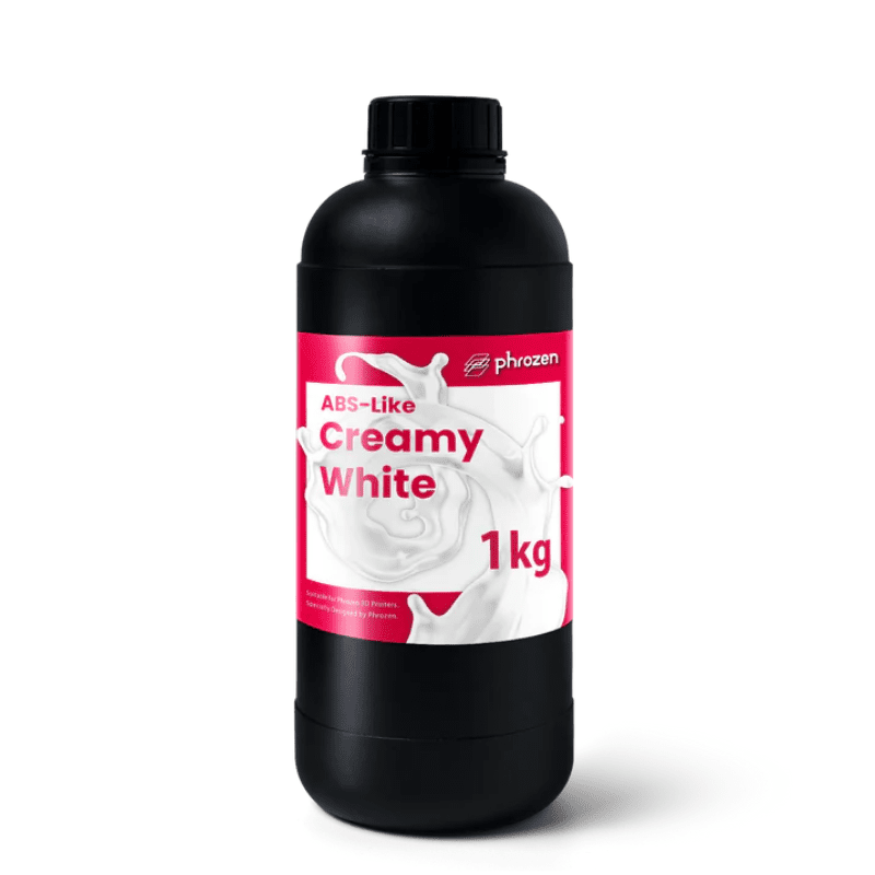 Phrozen ABS-Like 3D Printing Resin - CreamyWhite 1 Phrozen ABS-tyyppinen hartsi - kermanvalkoinen - 1KG - Image 1