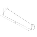 Suuri pyöreä rannekorupinna 36 – 75 mm - Image 2