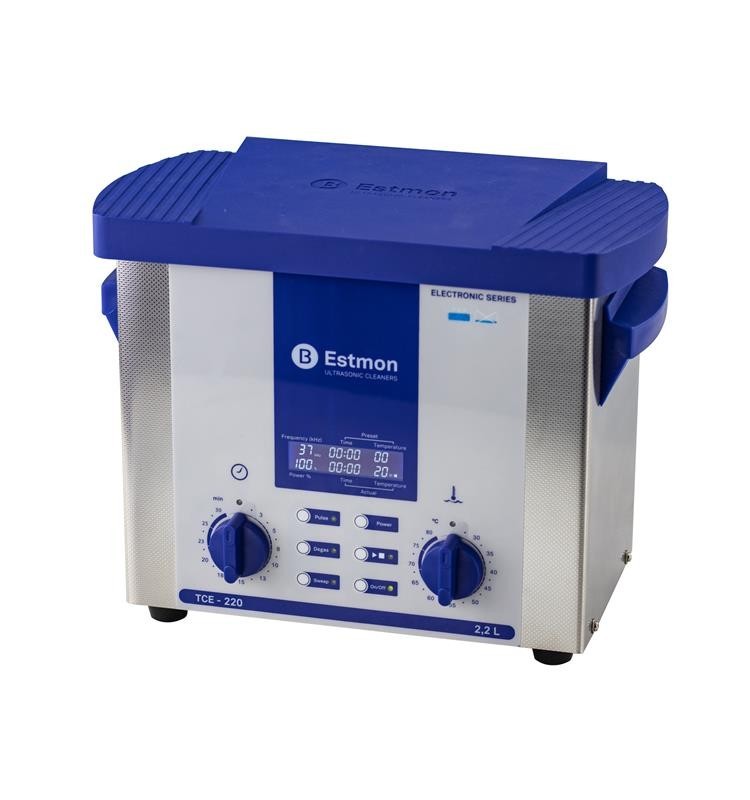 ultrasound-estmon-electronic-series-mod-tce-220-22-liters ultrasonic cleaner estmon electronic series mod tce 220 2,2 liters