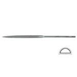 Puolipyöreä neulaviila Leikkaus 3 140 mm Vallorbe - Image 2