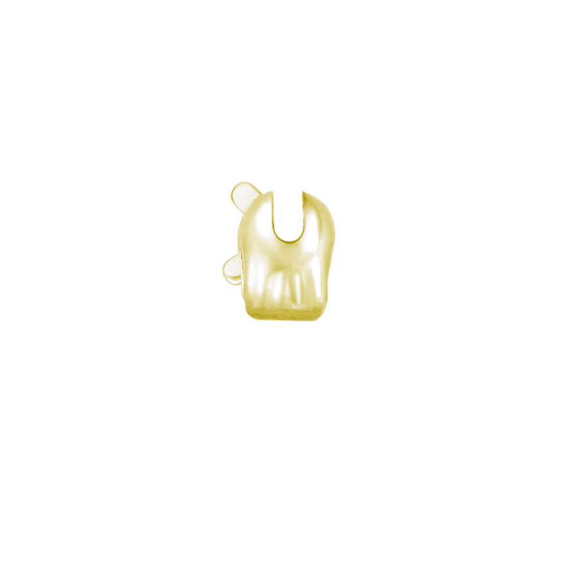 044004 Safety Catch Top Opening (Style 65-40) 4,46 x 2,66 mm- 14k Gold Turvalukko yläavaus (Tyyli 65-40) 4,46 x 2,66 mm - 585 kulta - Image 1