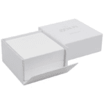 Berlin ECO Korurasia - Korvakorut/Napit/Riipus Kiiltävä Valkoinen Puu / Vaaleanharmaa veluurisisus - Image 3