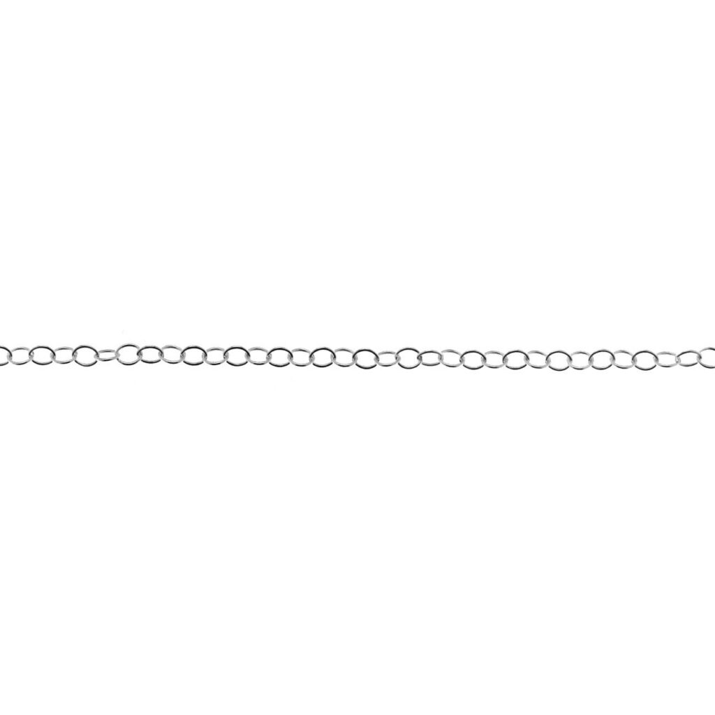 Anchor sterling silver bulk chain, sterling silver AG 925 A 040 EST 2,5 mm