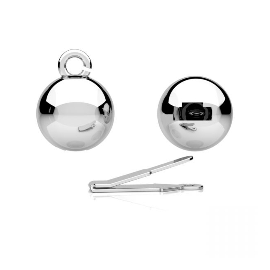 Box with tongue clasp-sterling silver 925 Laatikko, jossa on kielilukko, 925 hopea - Image 1