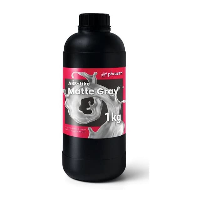 Phrozen-ABS-like-matte gray-resin Phrozen ABS-tyyppinen hartsi - harmaa - 1KG - Image 1