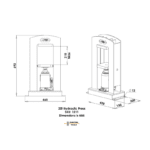 20t Hydraulipuristin Durston - Image 4