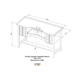 Durstonin Double Superior -kultasepänpöytä - Image 9