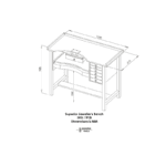 Durstonin Superior-kultasepänpöytä - Image 10