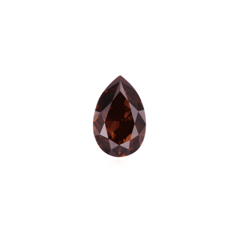 brown cubic zirconia pear 6x4mm 702.50001 brown cubic zirconia pear 6x4mm 702.50001