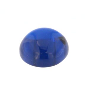 Blue synthetic spinel cabochonSXA0034