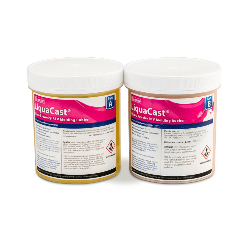 Castaldo liquacast Muottikumi Nestemäinen vulkanointikumi LiquaCast® RTV 1kg setti - Castaldo - Image 1