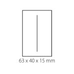 Musta laatikko kalvosinnapeille, 7x4,5x3,5 cm - Image 3