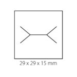 Laatikko Blackbox, pieni sormus, 3,5x3,5x3,5 cm - Image 2