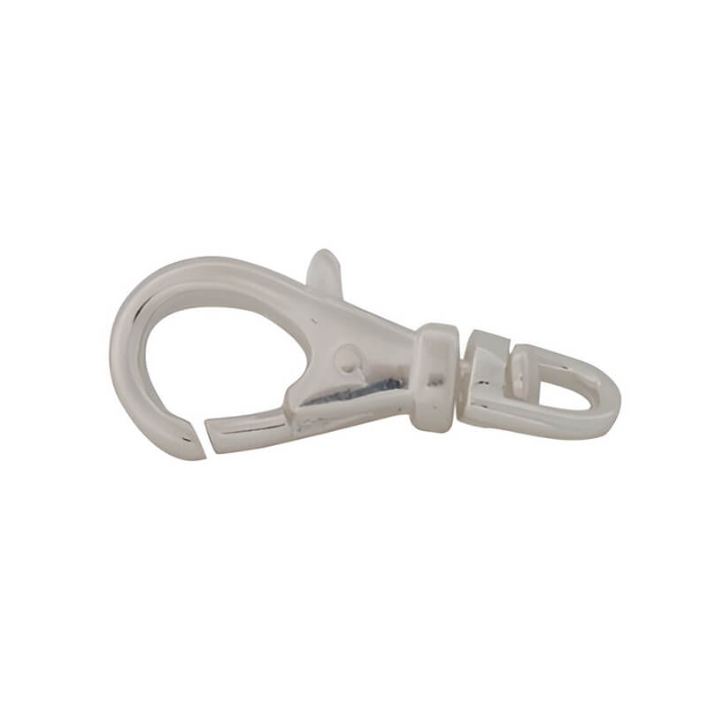 203.1434S_Carabiner, sterling silver 20mm Karabiinihaaka hopea 925, 20mm - Image 1