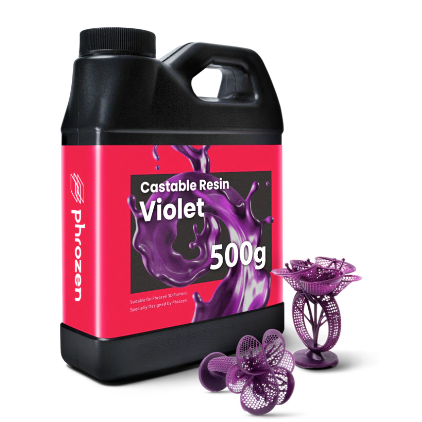 jewelry_violet Phrozen Hartsi Castable – Jewelry Violet (0,5KG) - Image 1