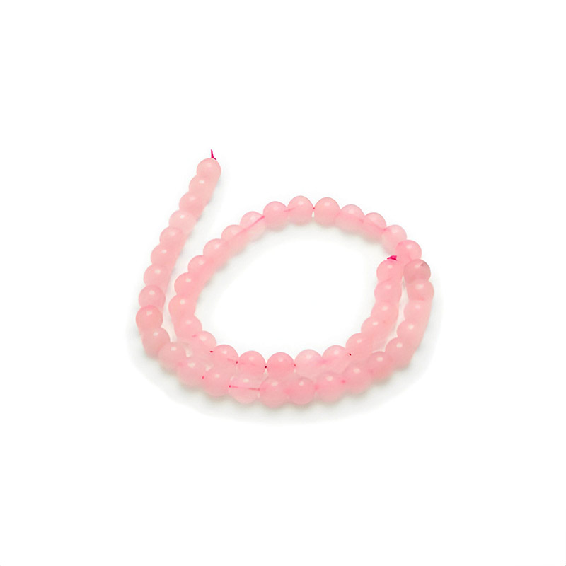 711.00008 Vaaleanpunainen kvartsi nauhassa - Image 1