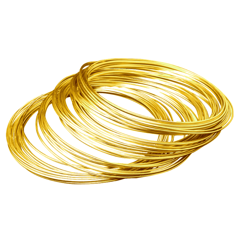 Gold wire 999,9 kultalanka 0,50 mm - Image 1