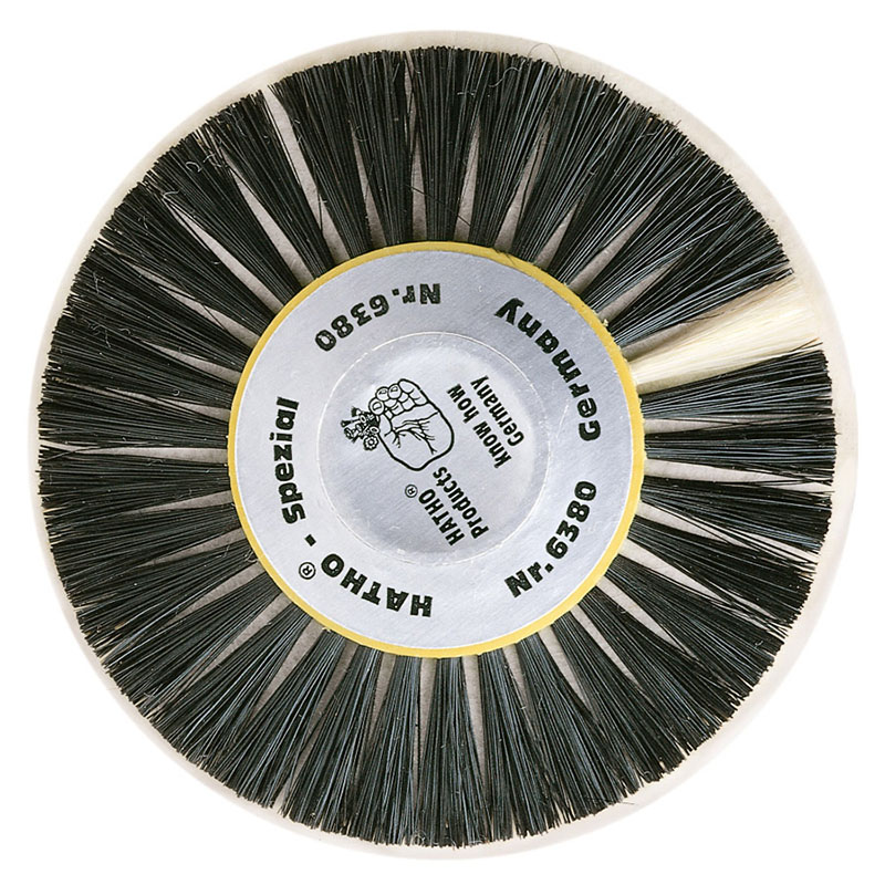 6380_HATHO_Pole soap with interlining Hatho kiillotuskratsaus harja terällä, 2 riviä - Image 1