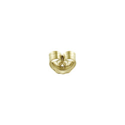 Earring back friction ear nut 14k yellow gold 585 27-507