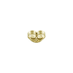 Earring back friction ear nut 14k yellow gold 585 27-607