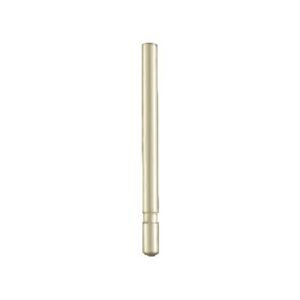 Earring post white gold 14k 585 single groove 11mm 0,76mm