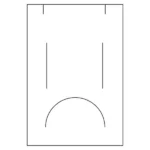 Korurasia Torino punainen 55 x 80 x 20 mm - Image 2