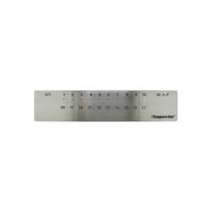 Pyöreä vetorauta Ø 3,0 - 0,5 mm, 31 reikää, 5976.12