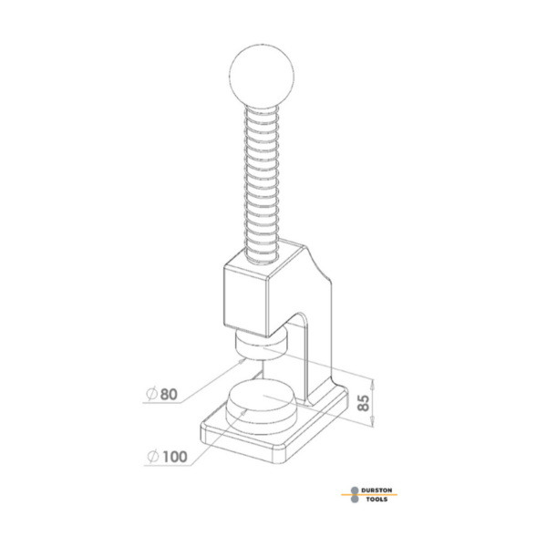 Large Planishing Hammer Durston