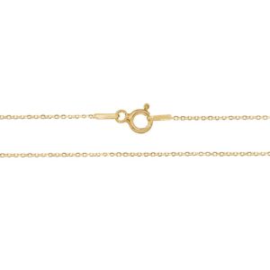 herkkä timanttiankkuriketju sterling hopea 925 ad 025 55 cm