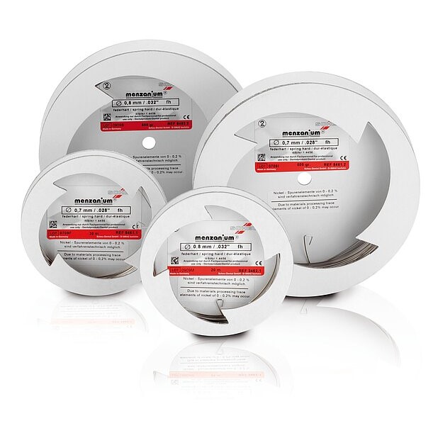 csm_4391200_MENZANIUM_Spulendraht_8453-8456_8459-8466_2a6b9f28b0 Scheu MENZANIUM-lanka (0,7–0,9 mm) jousilanka - 500 g - Image 1