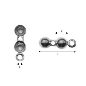päätykorkki sterling hopea ag 925