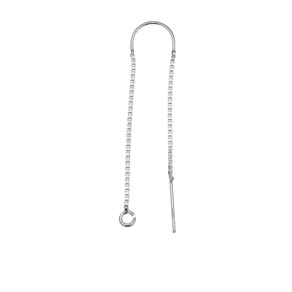 threader-earring-with-loop-for-hanging-elements 925-sterling-silver 34-46-mm threader-earring-with-loop-for-hanging-elements 925-sterling-silver 34-46-mm